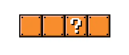 Mario blocks cretaed with CSS